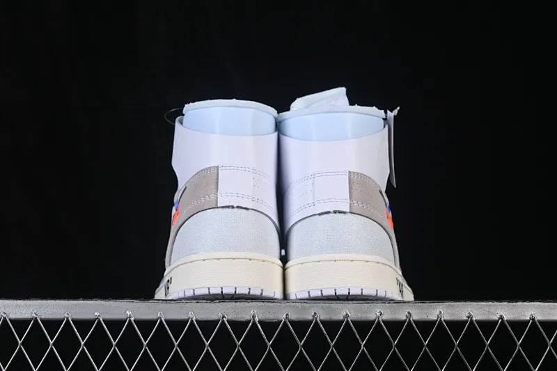 All categories Air Jordan Jordan series basketball shoes Air Jordan 1 High LW version Off White x Air Jordan OW AJ1 Joe 1 joint white high-top basketball shoes AA3834-100